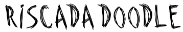Riscada Doodle Font