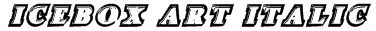 Icebox Art Italic Font