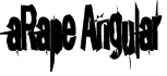 aRape Angular Font