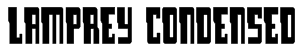 Lamprey Condensed Font