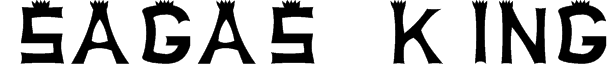 saga's king Font