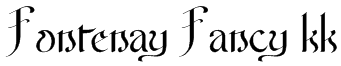 Fontenay Fancy kk Font