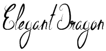 Elegant Dragon Font