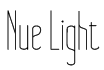 Nue Light Font