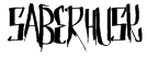 SaberHusk Font