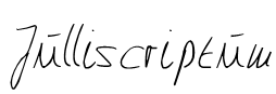 Julliscriptum Font