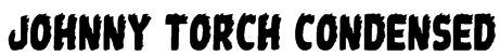 Johnny Torch Condensed Font