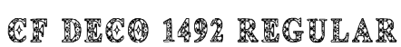 CF Deco 1492 Regular Font