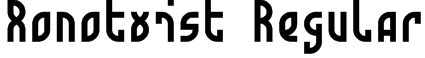 Monotwist Regular Font