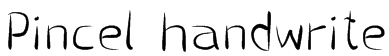 Pincel handwrite Font
