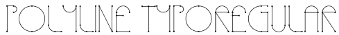 Polyline TypoRegular Font