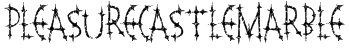 PleasureCastleMarble Font