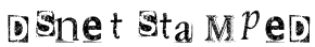 DSnet Stamped Font