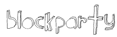 BlockParty Font