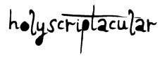 HolyScriptacular Font