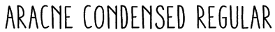 Aracne Condensed Regular Font