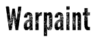 Warpaint Font