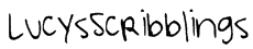 LucysScribblings Font