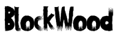 BlockWood Font