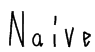 Naive Font