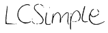 LCSimple Font