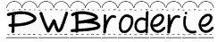PWBroderie Font