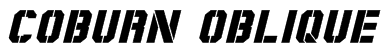Coburn Oblique Font