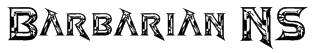 Barbarian NS Font