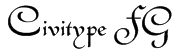 Civitype FG Font