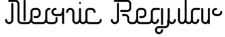 Neonic Regular Font