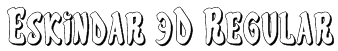 Eskindar 3D Regular Font