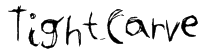 TightCarve Font