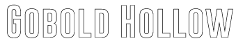 Gobold Hollow Font