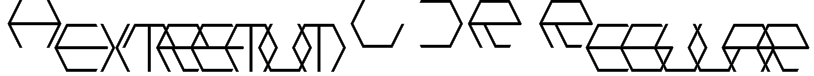 Hextremum LDR Regular Font