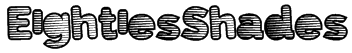 EightiesShades Font