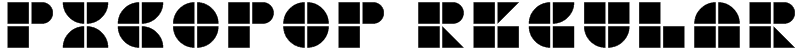 PicoPop Regular Font