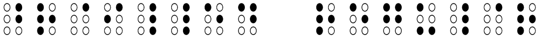 Brailled Regular Font