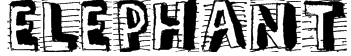 ELEPHANT Font