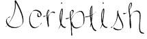Scriptish Font