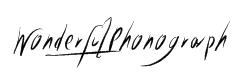 WonderfulPhonograph Font