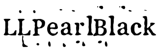LLPearlBlack Font