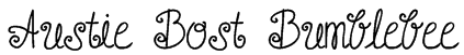 Austie Bost Bumblebee Font
