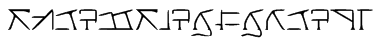AeridanishScript Font