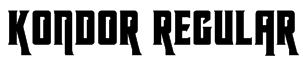 Kondor Regular Font