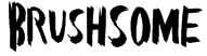 BrushSome Font