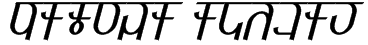 Qijomi Italic Font