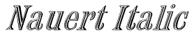 Nauert Italic Font
