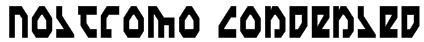 Nostromo Condensed Font