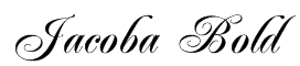 Jacoba Bold Font