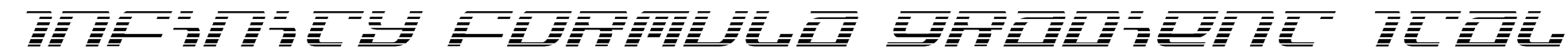 Infinity Formula Gradient Ital Font